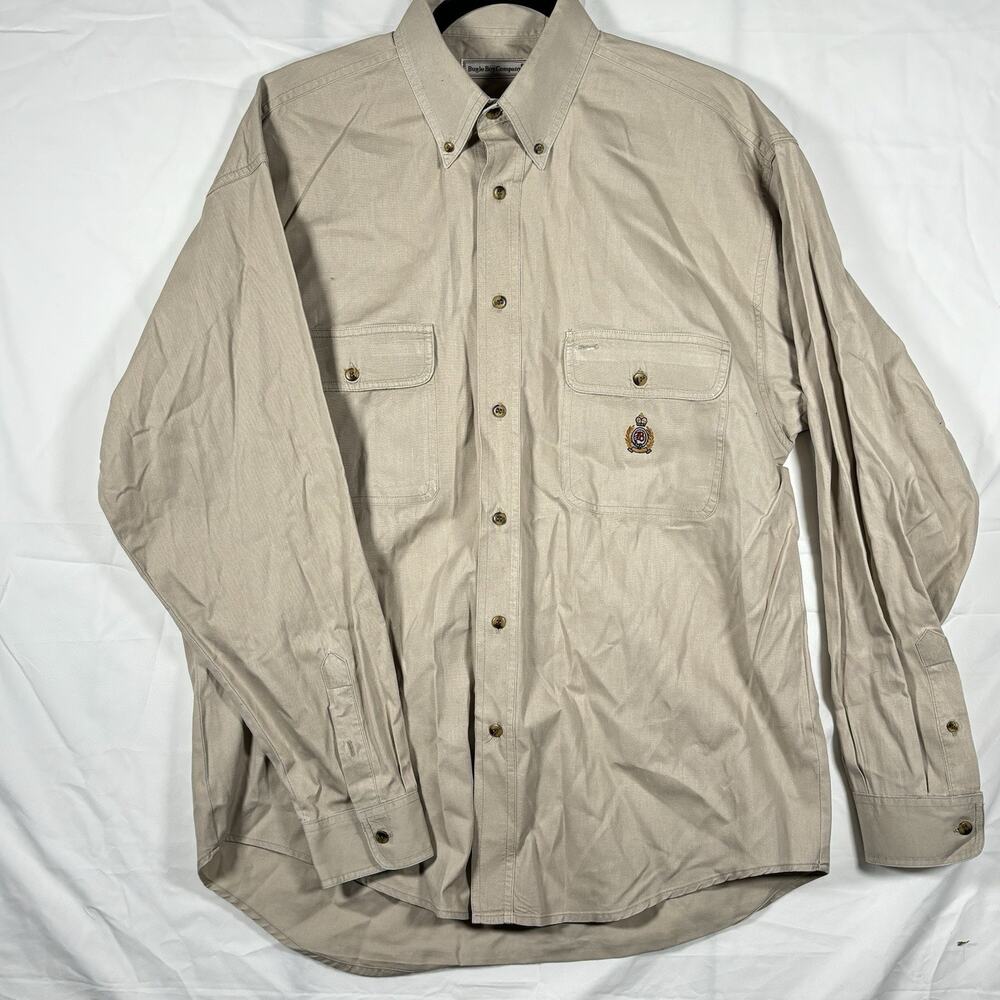 Bugle Boy Company VTG Shirt Men's Size Large Long Sleeve